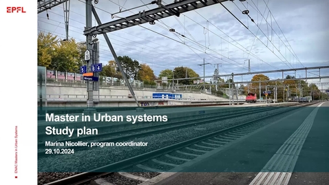 Thumbnail for Master in Urban Systems - 2024