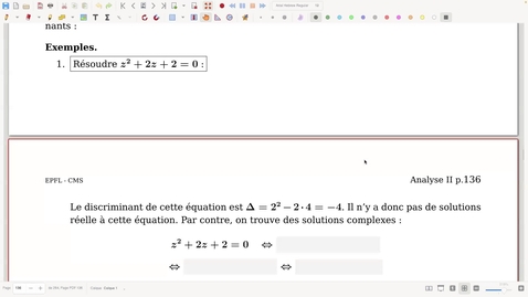 Thumbnail for Analyse2 : 4.1: Nombres complexes: exemples