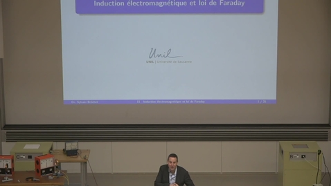 Thumbnail for 11 - Induction électromagnétique et loi de Faraday