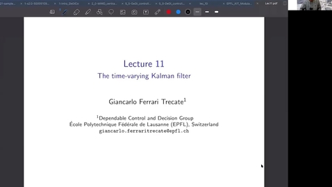 Thumbnail for 20, ME-422 Multivariable control - Fall 2021 / Week 10 hour 1