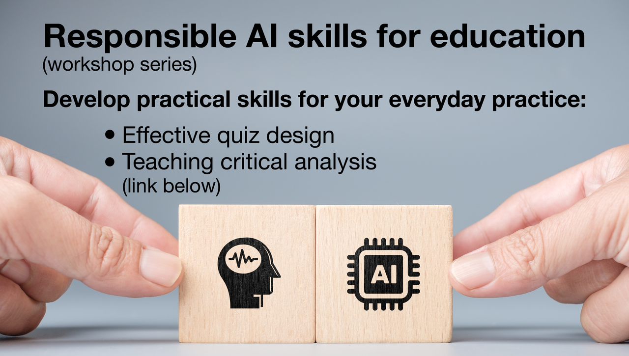 Responsible AI skills for education