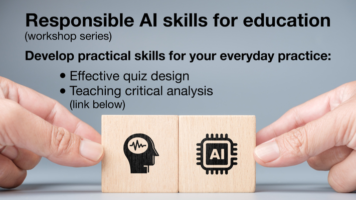 Responsible AI skills for education