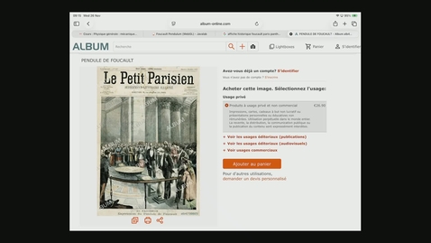 Thumbnail for 11 - Dynamique terrestre, pendule de Foucault et système de points matériels
