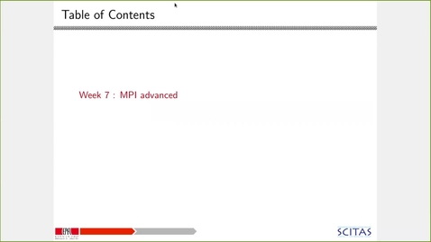 Thumbnail for MATH-454 Week 6 MPI advanced