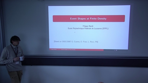 Thumbnail for Filippo Nardi - Conformal Collider Physics at Large Charge