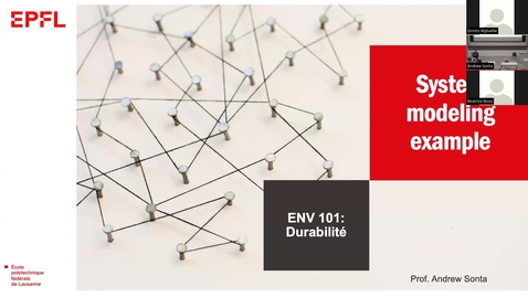 Thumbnail for Semaine 7 - Andrew Sonta