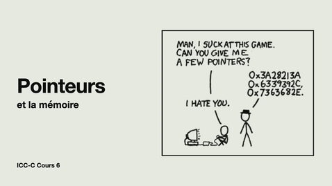 Thumbnail for CS-119a Introduction à la programmation en C | Printemps 25