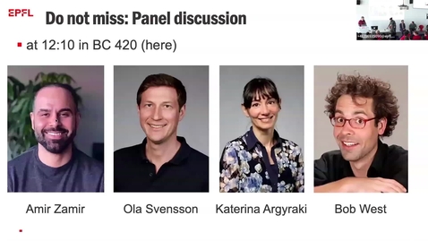 Thumbnail for Panel discussion