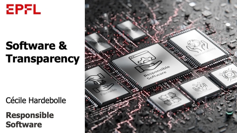 Thumbnail for 8.1 Software and Transparency