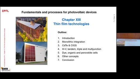 Thumbnail for Lecture 14 - Thin film technologies