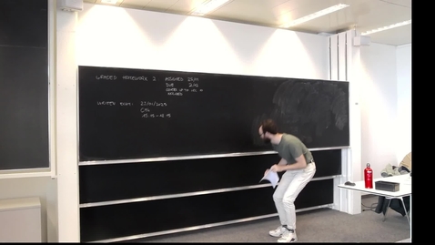 Thumbnail for Lecture 8 - Part 1