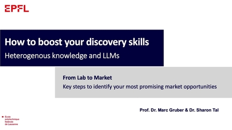 Thumbnail for 2.3.1 Hetrogeneous knowledge and LLMs