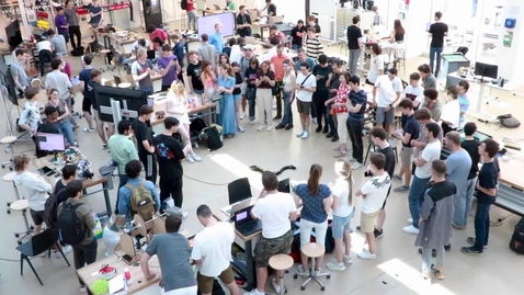 Thumbnail for Christoph Koch - Rapid prototyping in action in the SPOT makerspace