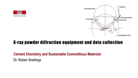 Thumbnail for 5.2_X-ray powder diffraction equipment and data collection