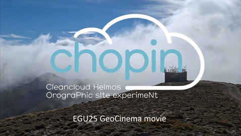 Thumbnail for EGU25 GeoCinema short film on CHOPIN campaign
