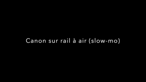 Thumbnail for Canon et fusée slowmo