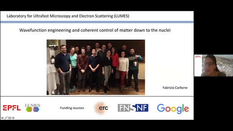 Thumbnail for Wavefunction engineering: tricks and applications by Prof. Fabrizio Carbone