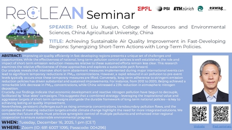 Thumbnail for Achieving Sustainable Air Quality Improvement in Fast-Developing Regions: Synergizing Short-Term Actions with Long-Term Policies