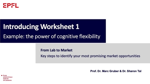 Thumbnail for 2.2.6 Example - the power of cognitive flexibility