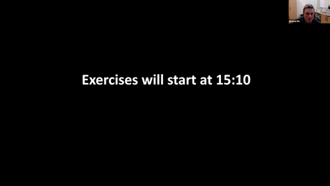 Thumbnail for 2, Exercise session 12.04.2020