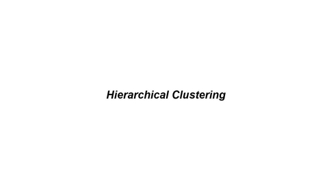 Thumbnail for Lecture 4 - Hierarchical Clustering
