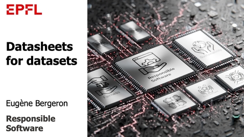 Thumbnail for 4.4 Datasheets for datasets