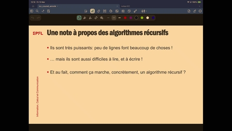 Thumbnail for CS-119(a) Information, Calcul, Communication | Vendredi | Printemps 2026
