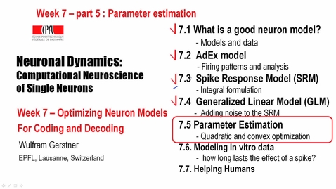 Thumbnail for 7.5a Parameter estimation