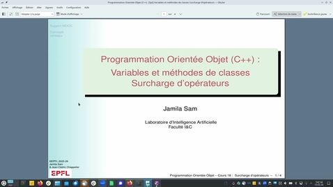 Thumbnail for CS-112i(i): Logistique du projet et suite des compléments sur la construction (enregistrement du cours 4(18), 10.3.2026, sans post-édition)