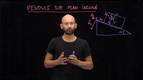 Thumbnail for Correction test 3 - Pendule sur plan incliné