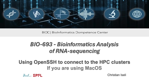 Thumbnail for BIO-693 Using OpenSSH to connect to HPC clusters_MacOS