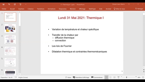 Thumbnail for Métaux 7a: thermique I