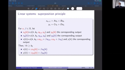 Thumbnail for 3, ME-422 Multivariable control - Fall 2020/ Week 1 hour 3