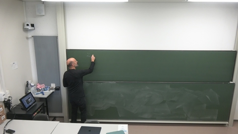 Thumbnail for AQFT - 2024 - Lecture 14