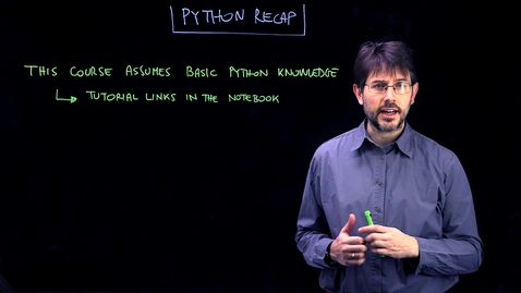 Thumbnail for 00 - Python recap