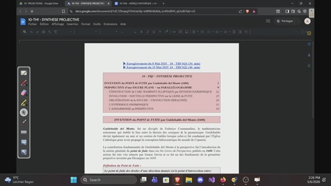 Thumbnail for 2026.05.06 GEOMETRIE II - 10-THf SQ1 - 20 min (MATH-126)