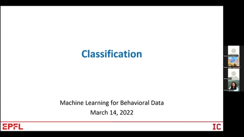 Thumbnail for Classification