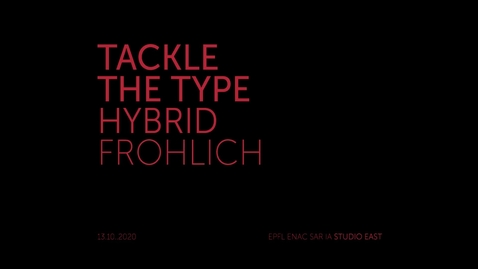 Thumbnail for TACKLE THE TYPE I - MARTIN FROHLICH - HYBRID