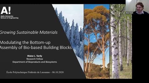 Thumbnail for Public lecture - Dr. Blaise Tardy