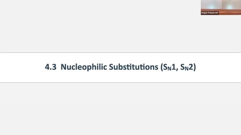 Thumbnail for Organic Chemistry 2024 - Chapter 4.3 &amp; Chapter 4.4