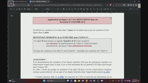 Thumbnail for 2025.11.20 GEOMETRIE I - 4-THc SQ4- 13 min (MATH-124)