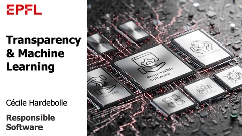 Thumbnail for 8.2 Transparency and machine learning