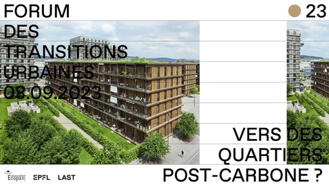 Thumbnail for HELENE CHARTIER - Quartiers verts et vivants : vers le zéro émission avec la «ville des 15 minutes»