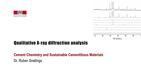 Thumbnail for 5.2_Qualitative X-ray diffraction analysis