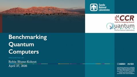 Thumbnail for Tutorial on Benchmarking Quantum Hardware - Robin Blume-Kohout