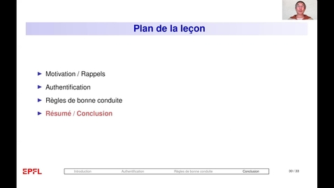 Thumbnail for IV opt authentification et bonnes pratiques 5 : conclusions_V1