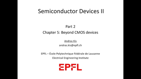 Thumbnail for 11, Chapter 2.5: Beyond CMOS