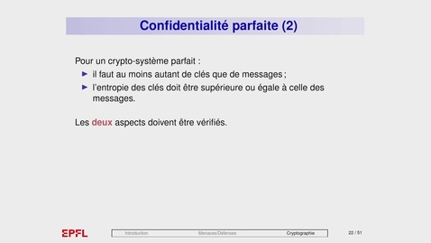 Thumbnail for IV.1 Sécurité informatique 5 : sécurité algorithmique (DES)