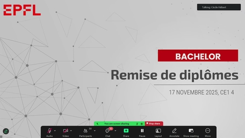 Thumbnail for Clip of Cérémonie remise des diplômes Bachelor 2025 _ A