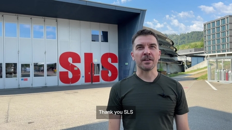 Thumbnail for Thank you SLS_Vincent Olieric